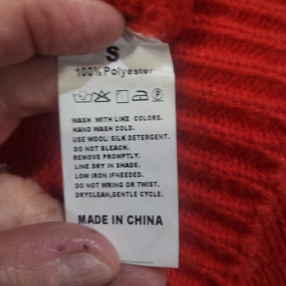 Miss Sparkling Christmas Tree Sweater Size Small Soft and Cozy NWT - Picture 6 of 7